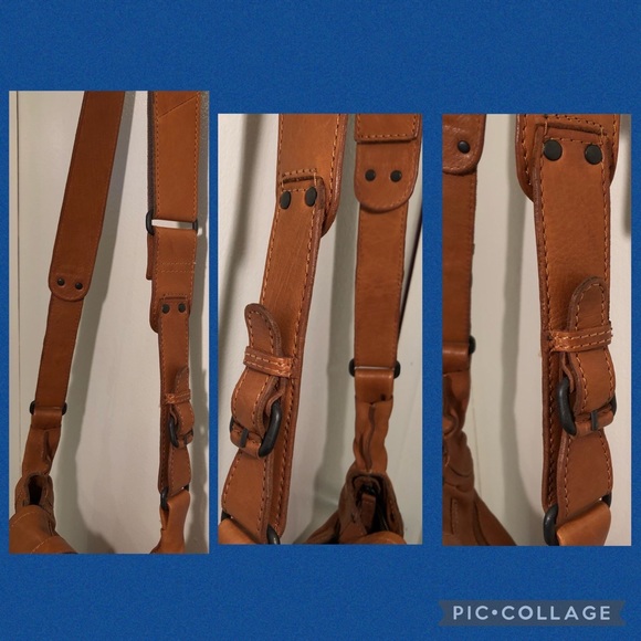 aunts & uncles Leather Saddle Bag, Shoulder or Crossbody Bag - Picture 9 of 15